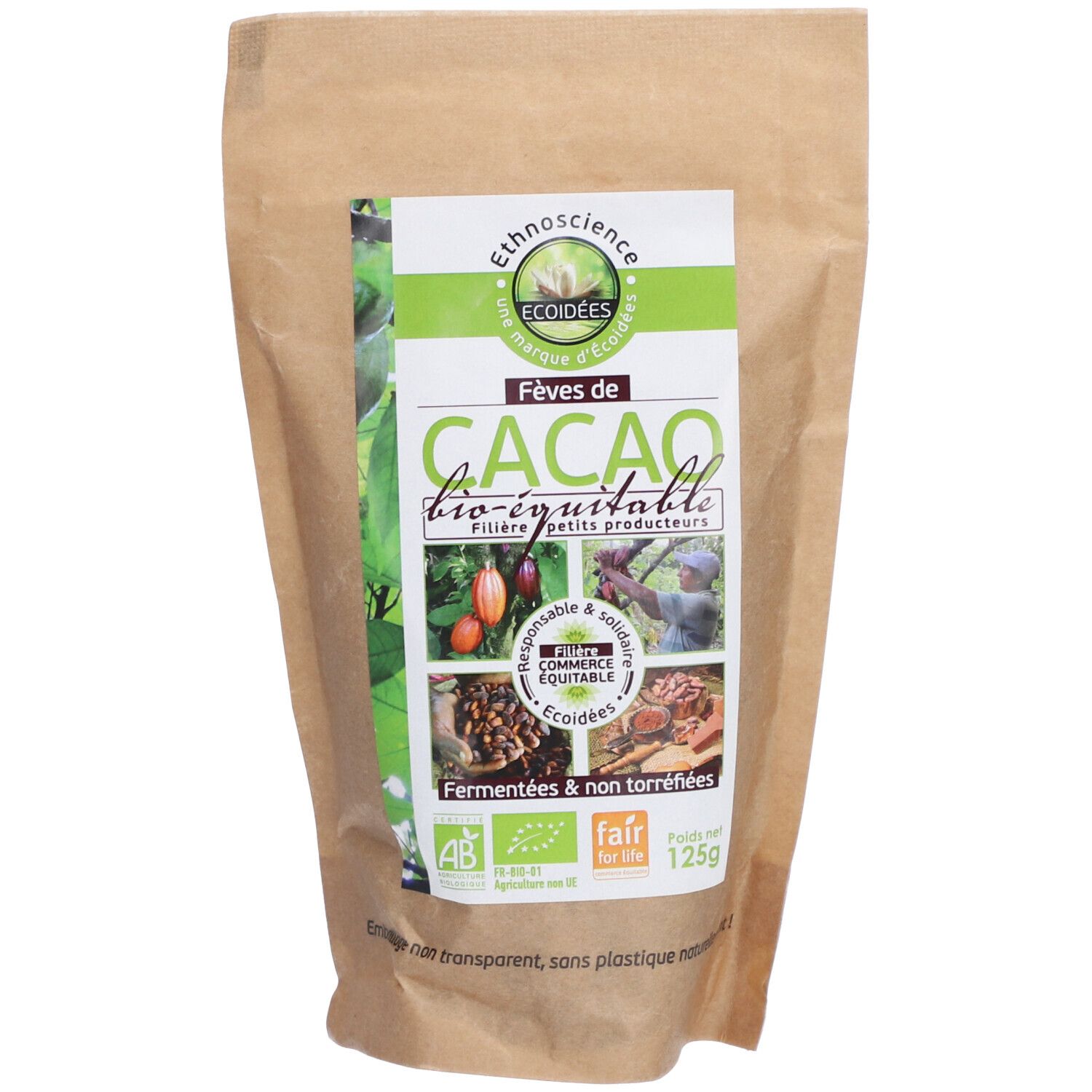 Fèves de Cacao crues Entières du Pérou & Equitable