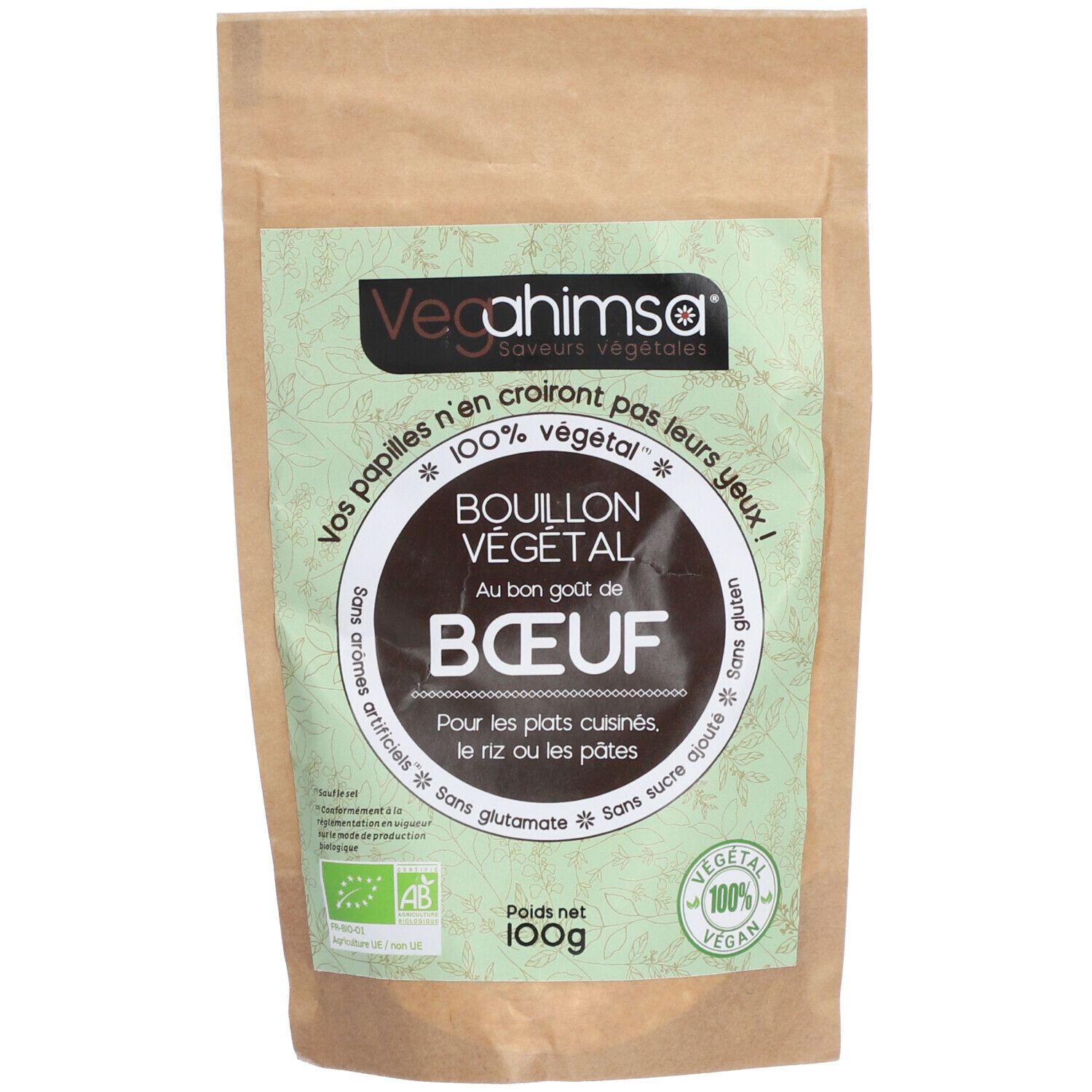 Bouillon végétal saveur Boeuf
