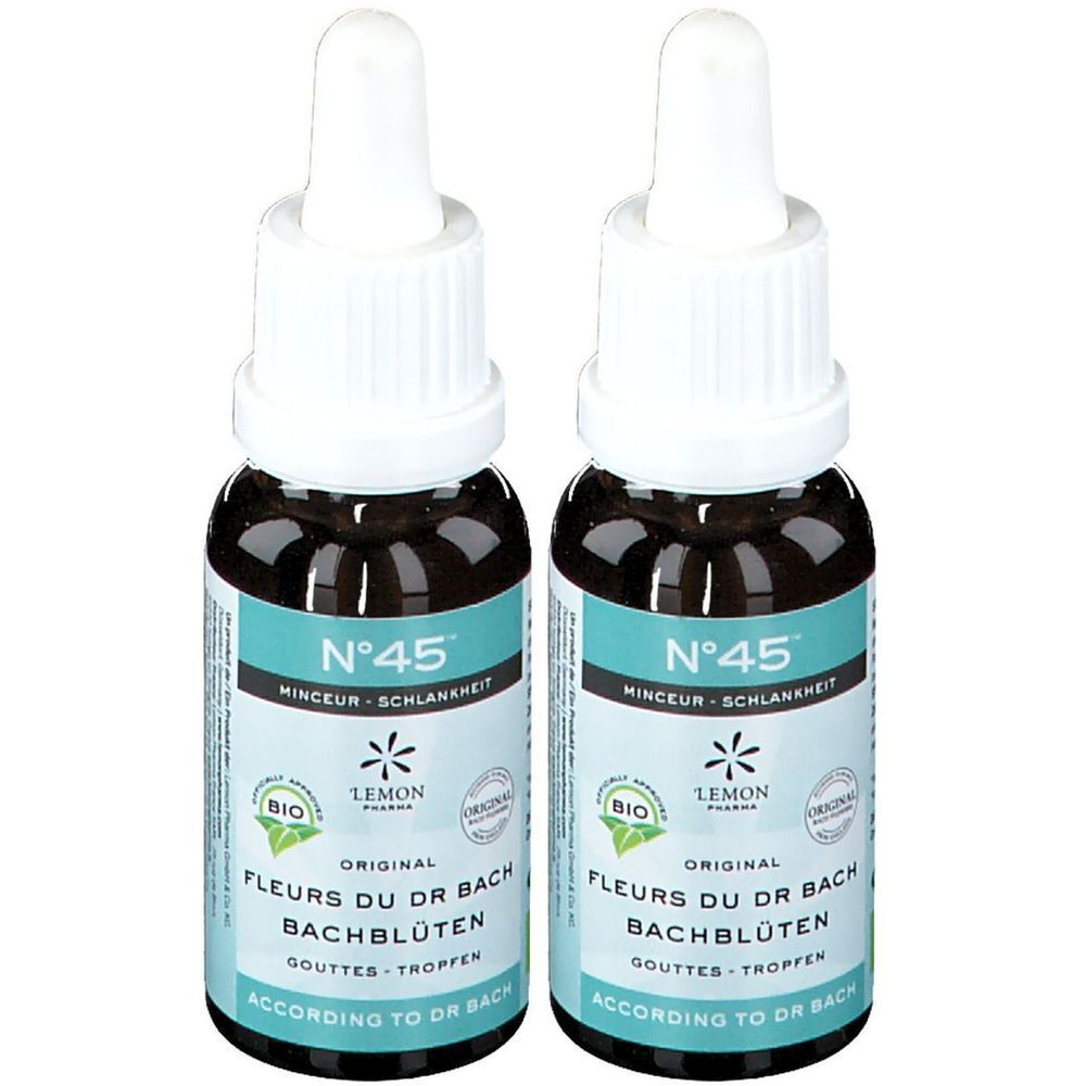 Lemon Pharma Fleurs de Bach N°45 Minceur