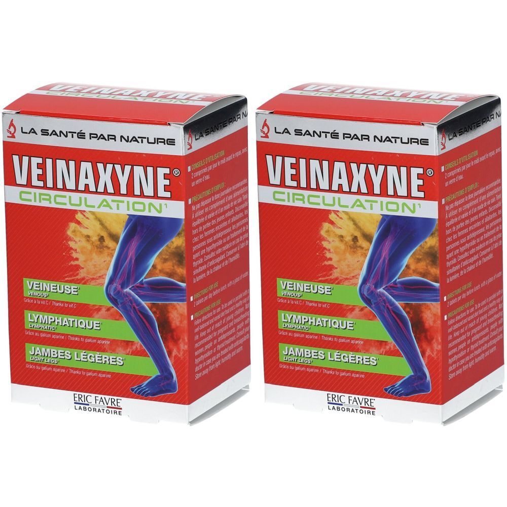 Eric Favre® Veinaxyne® Circulation veineuse et lymphatique