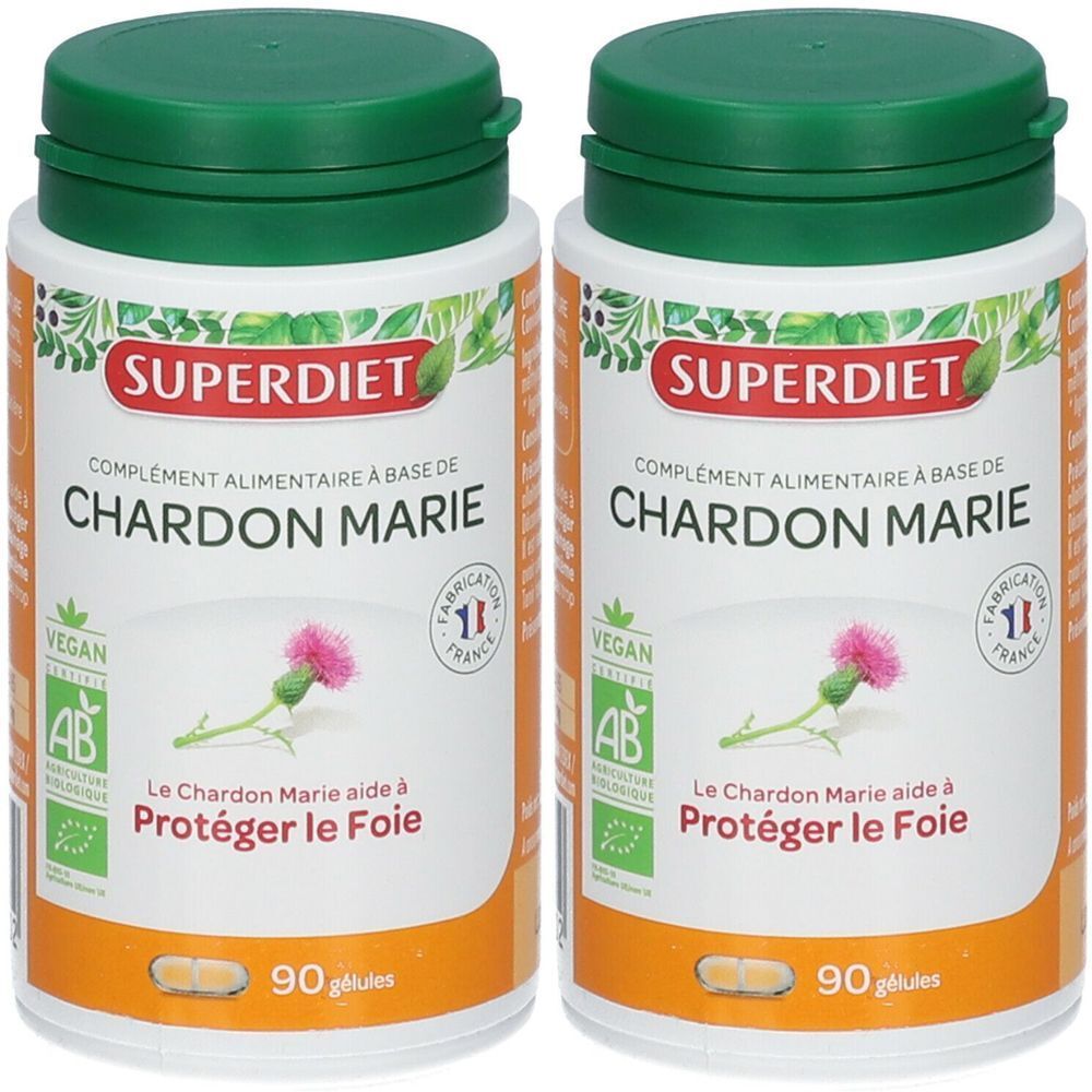 Superdiet Chardon Marie Bio Protection du Foie