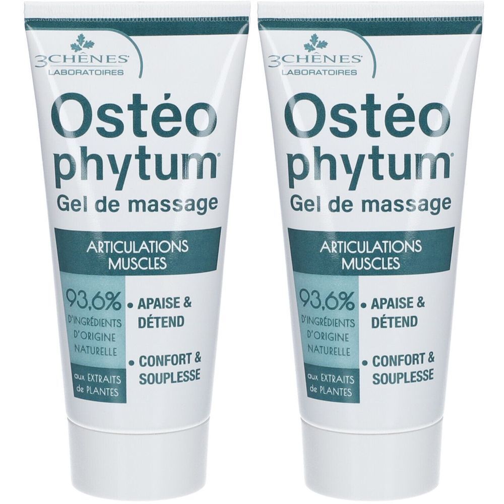Les 3 Chênes Osteophytum Gel de massage Muscles & Articulations
