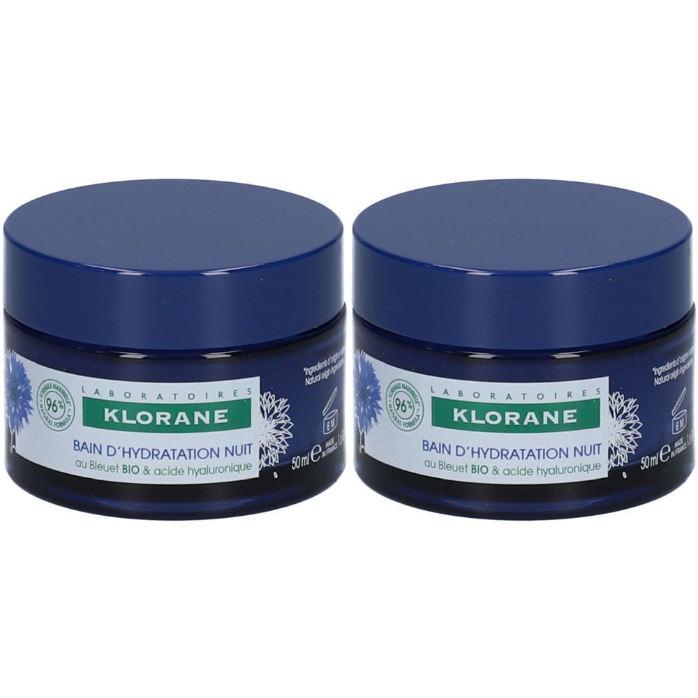 Klorane Bain d’Hydratation Nuit au Bleuet BIO