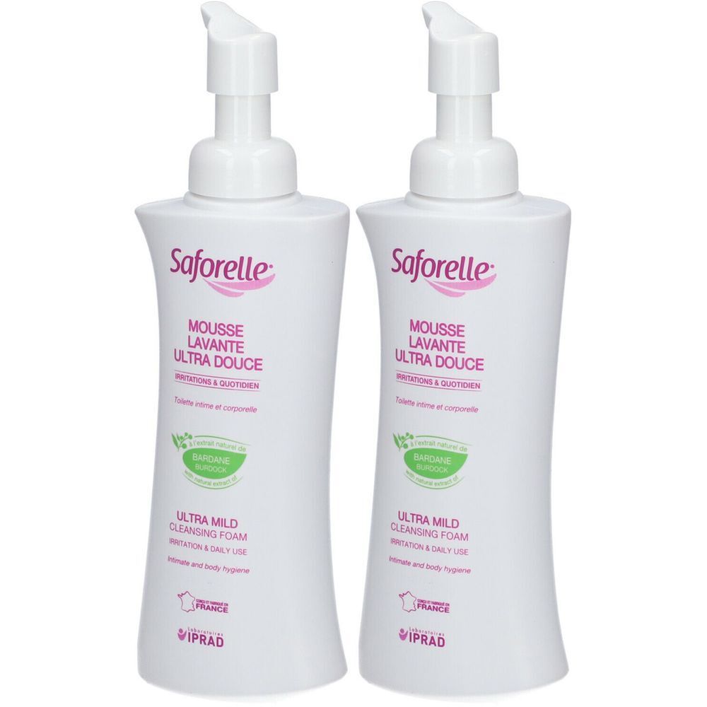 Saforelle® mousse lavante ultradouce