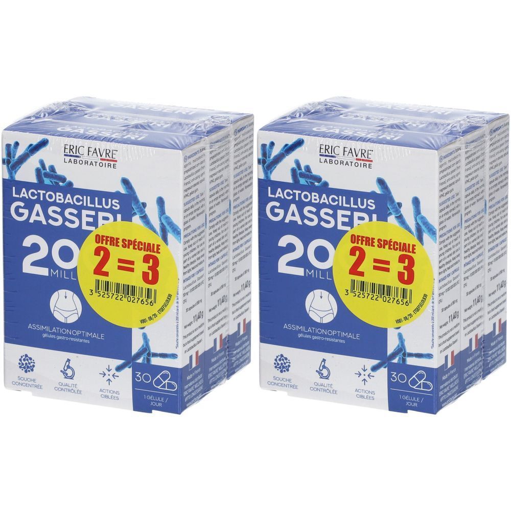 Eric Favre® Lactobacillus Gasseri 200 Milliards