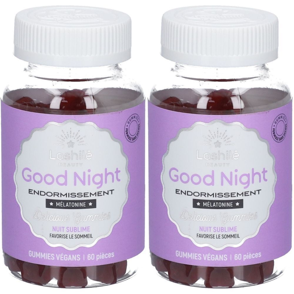 Lashilé Beauty Good Night Endormissement rapide S/S Gummies