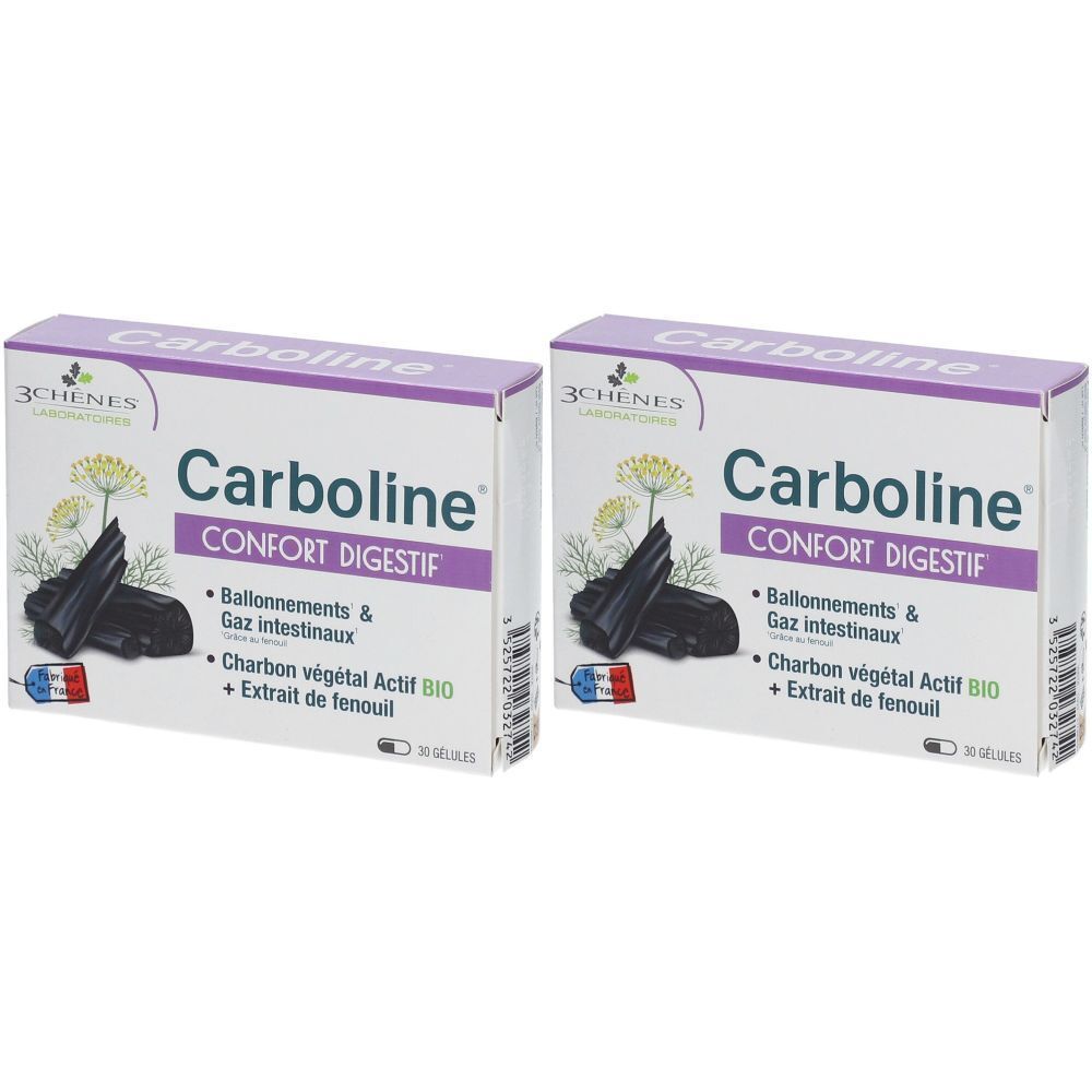 3 Chênes Carboline® Confort digestif