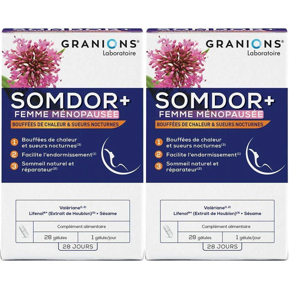 Granions® Somdor+ Femme Ménopausée