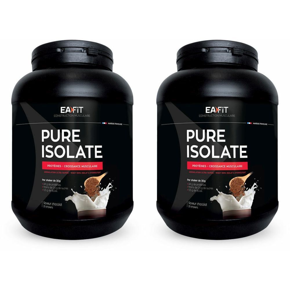 EA Fit Pure Isolate Chocolat Poudre