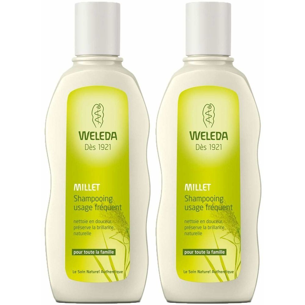 Weleda Millet shampoing bio usage fréquent
