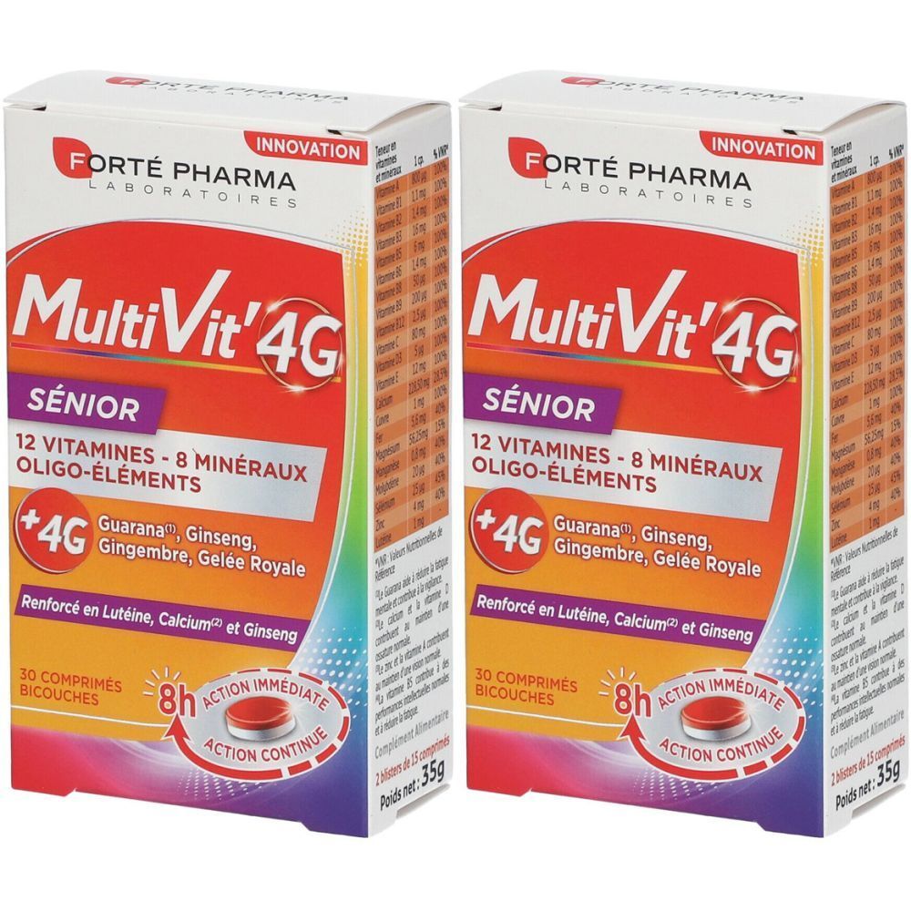 Forté Pharma MultiVit’4G Senior