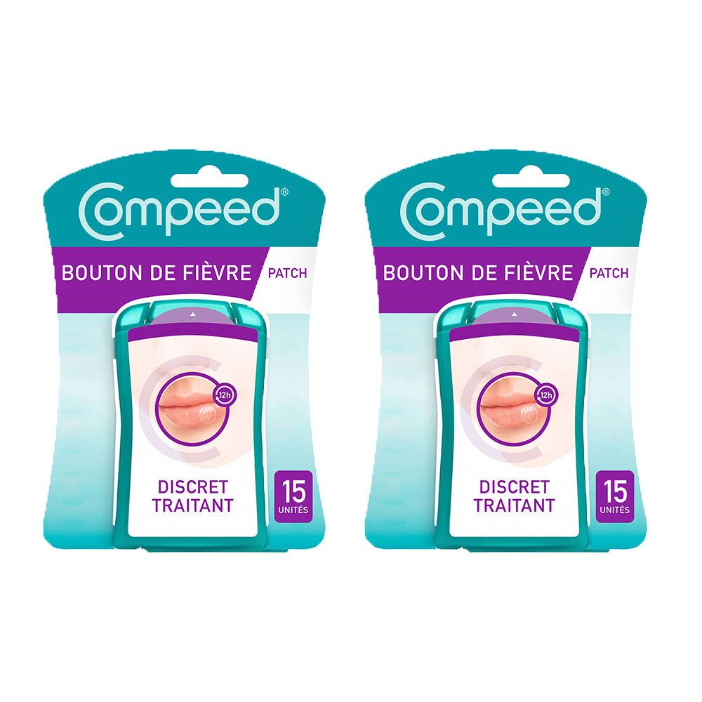 Compeed® - Patchs Bouton de Fièvre Herpès x15