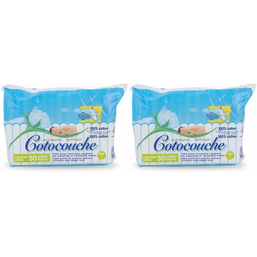 Cotocouche Couches coton anallergique 1er âge