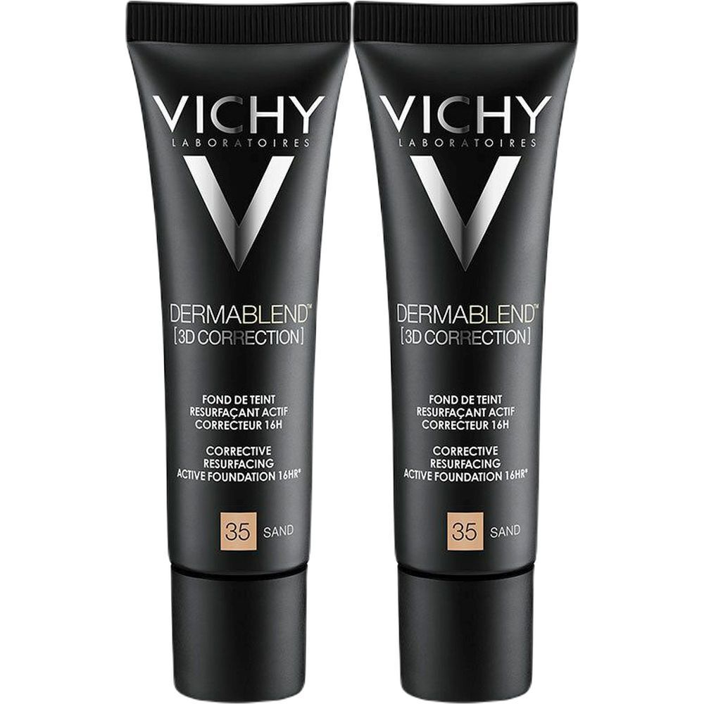 Vichy Dermablend 3D Correction Fond de teint resurfaçant Tube 30ml - Teinte 35 Sable