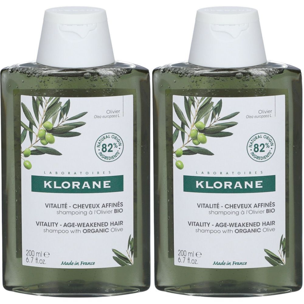 Klorane Shampoing vitalité à l'olivier bio
