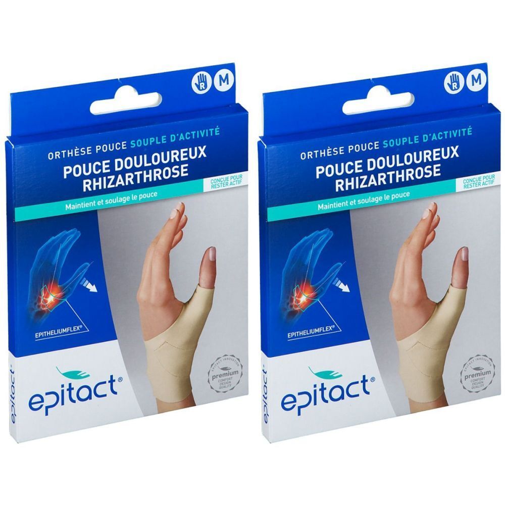 epitact® Orthèse rhizarthrose pouce droit M