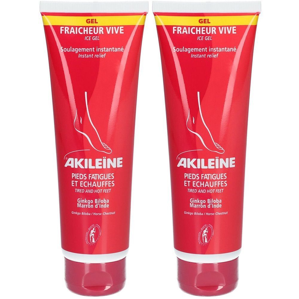 Akileïne Gel fraîcheur vive pieds fatigués et echauffés