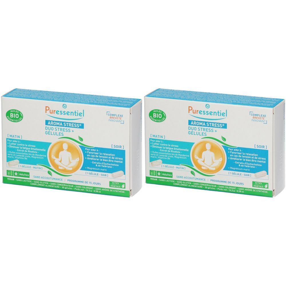 Puressentiel Aroma Stress® Gélules Duo Stress +