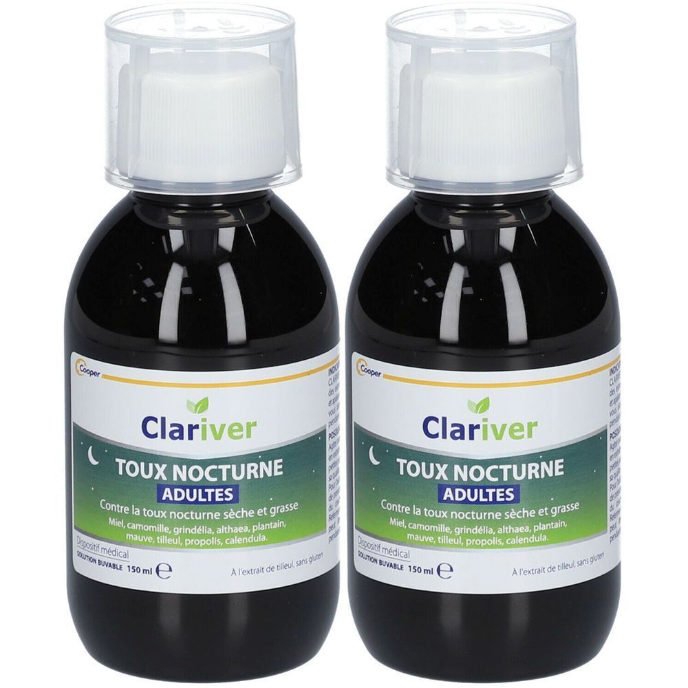 Cooper Clariver Toux Nocturne Adultes Sirop - Solution buvable