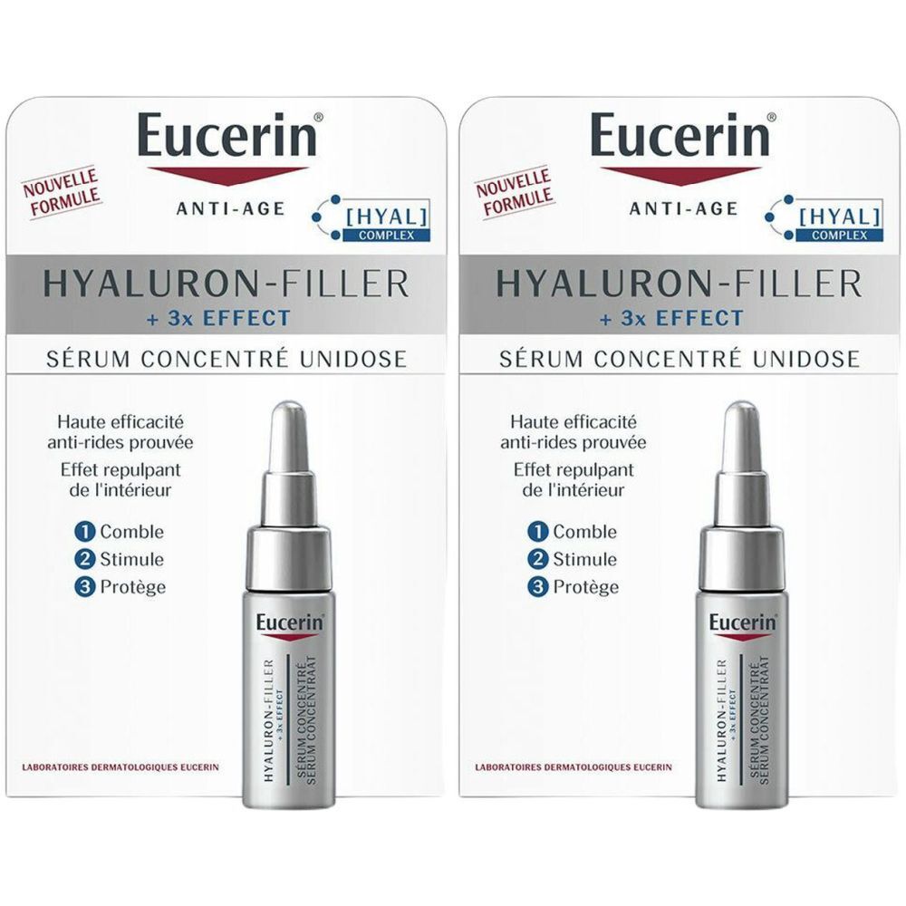 Eucerin® Hyaluron-Filler + 3x Effect Sérum Concentré Anti-Âge
