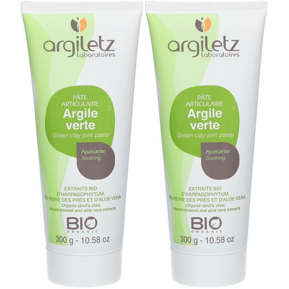 Argiletz Pâte articulaire apaisante Argile verte