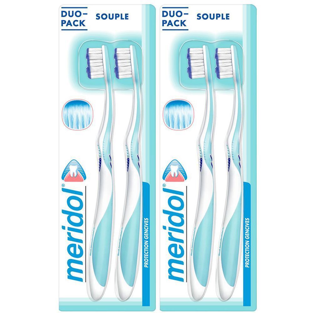 méridol® brosse à dents gencives fragiles souple