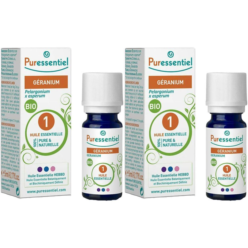Puressentiel Huile Essentielle Géranium BIO
