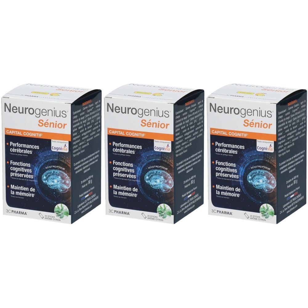 3C Pharma® Neurogenius® Sénior