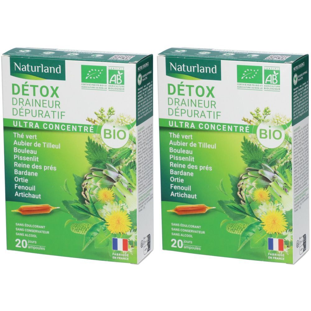 Naturland Détox Draineur Dépuratif