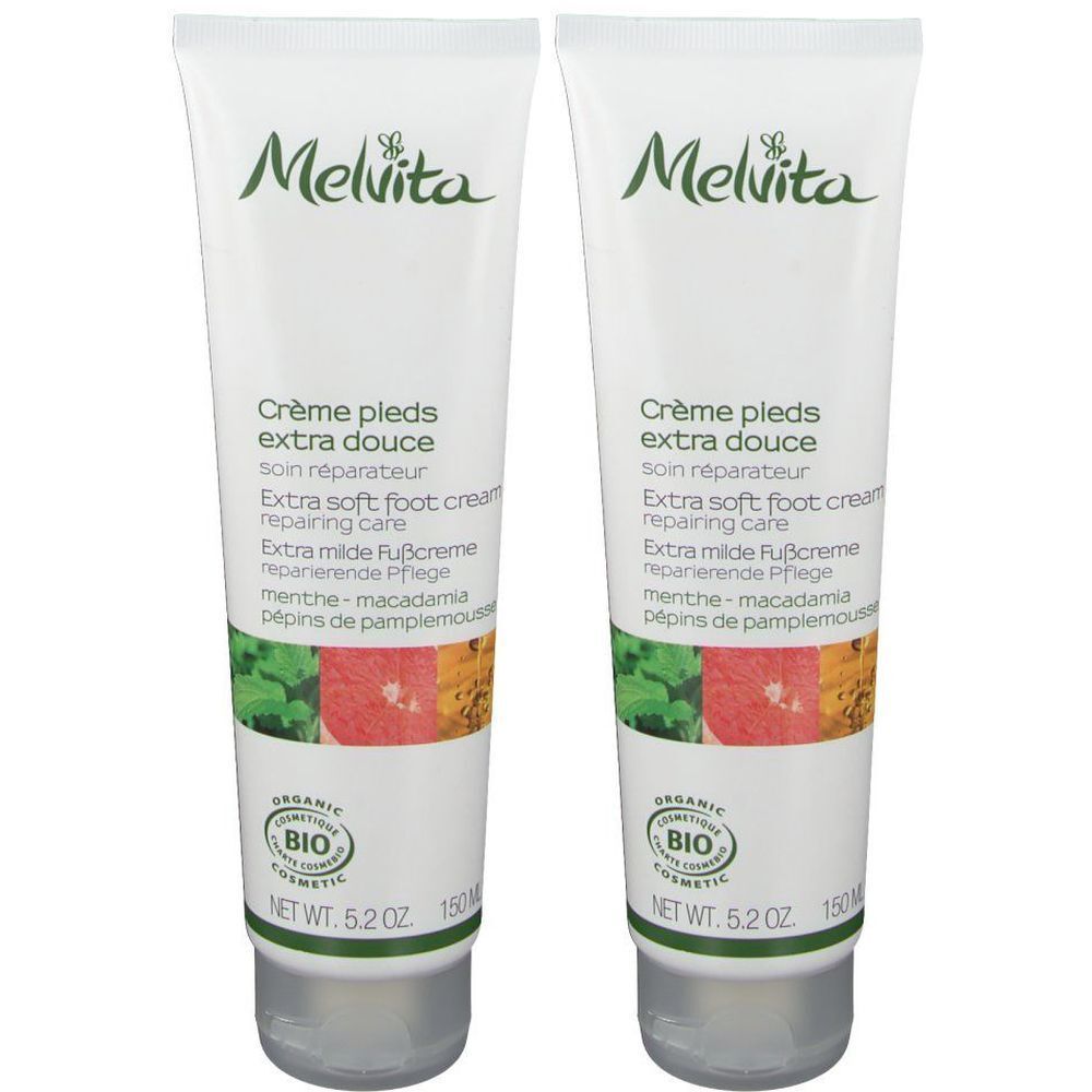 Melvita Les Essentiels Crème Pieds Bio