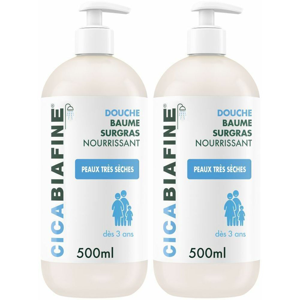 CicaBiafine Baume Douche Surgras Hydratant