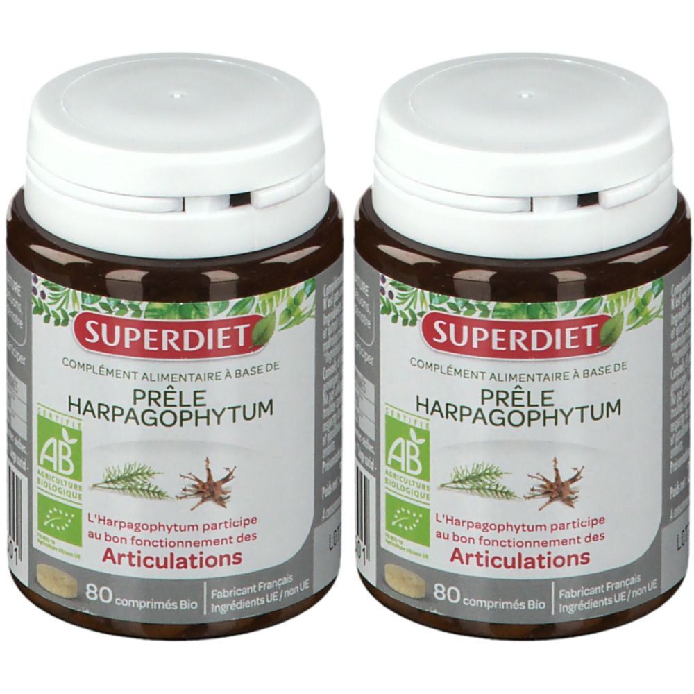 Superdiet Prêle - Harpagophytum Bio