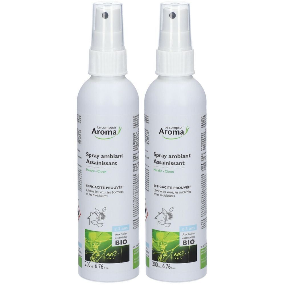Le Comptoir Aroma Spray Ambiant Assainissant Menthe - Citron