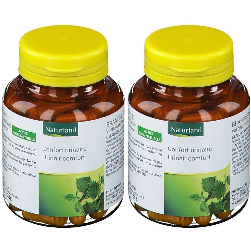 Naturland Racine d'Ortie Végécaps Confort urinaire