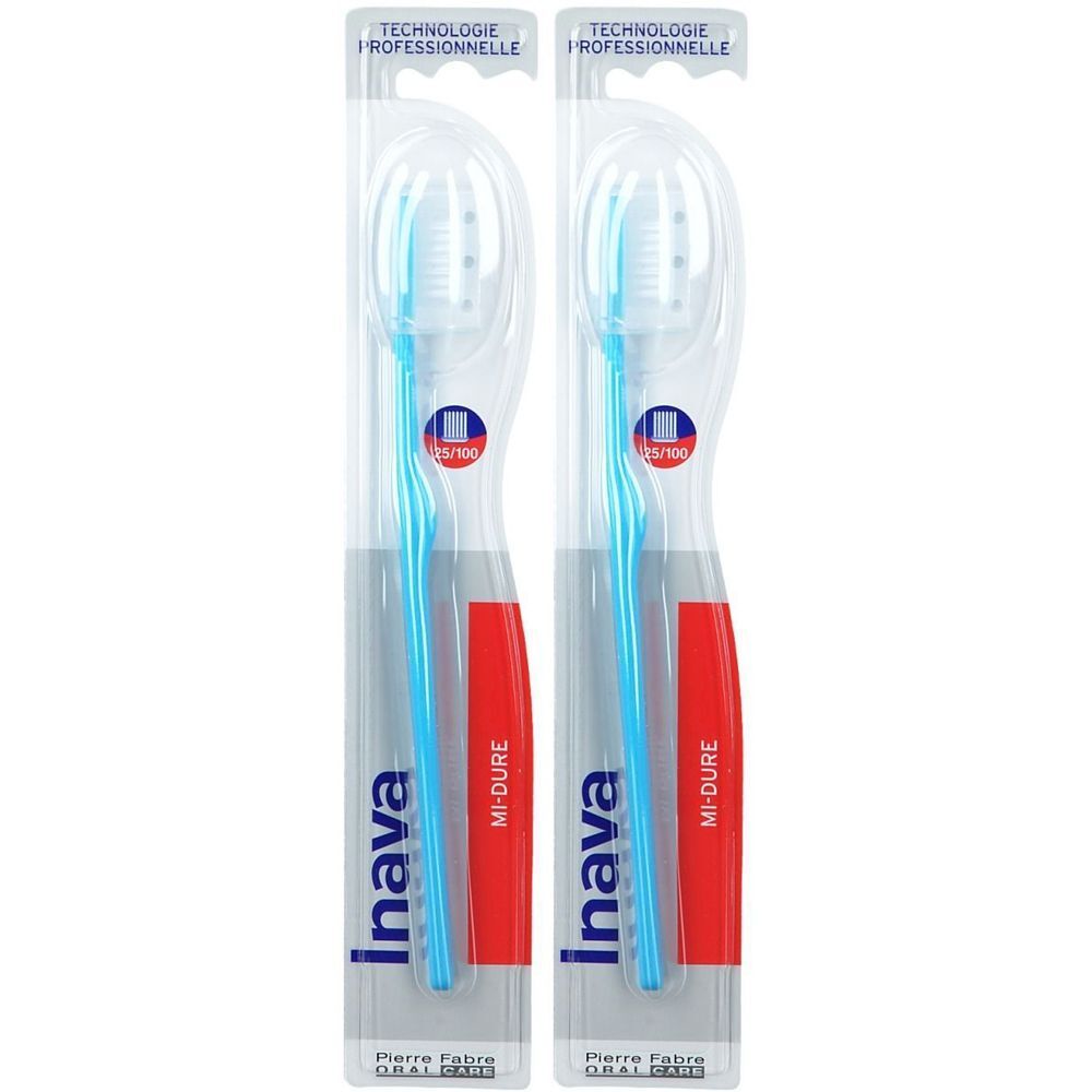 Inava brosse à dents medium 25/100