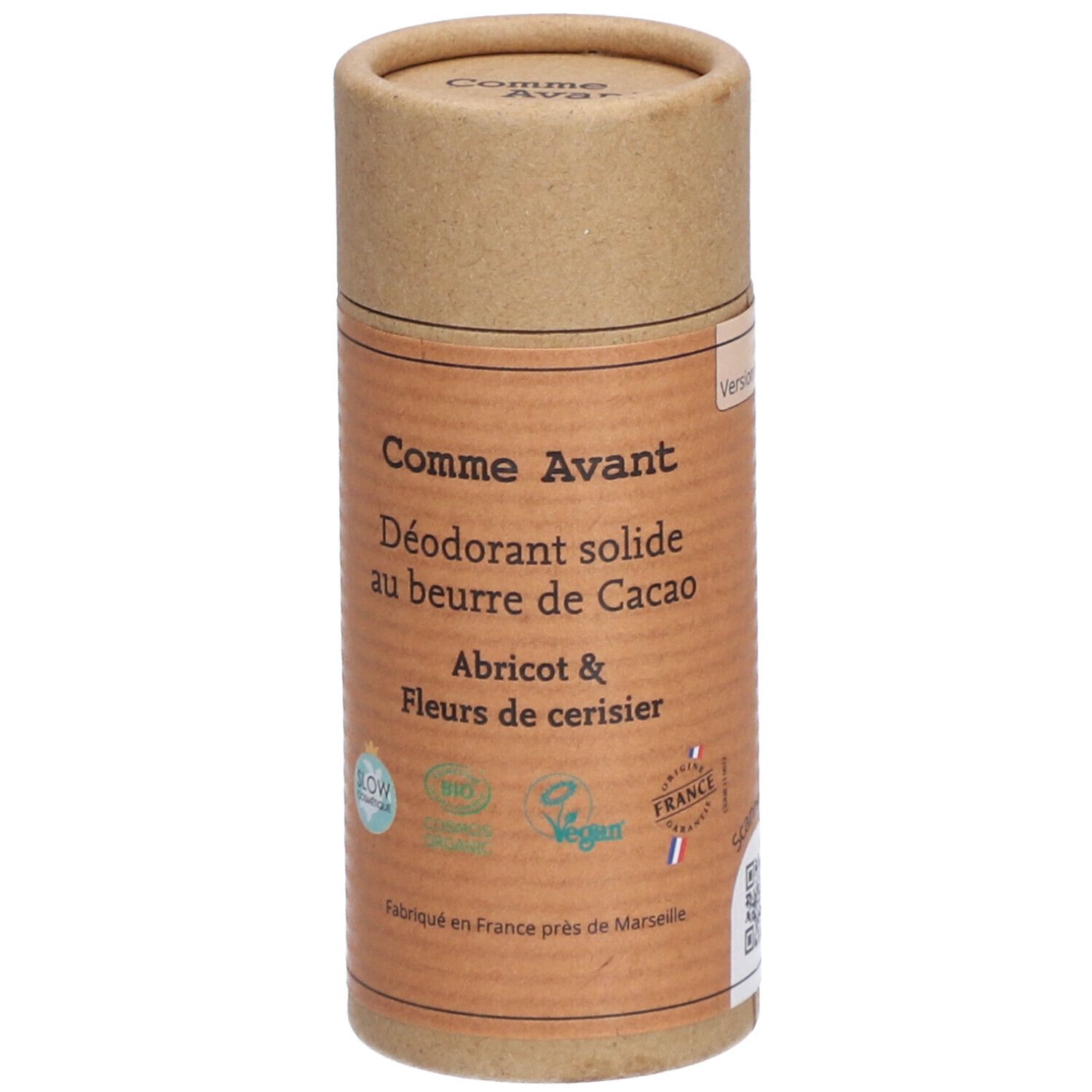 Comme Avant® Festes Bio-Deodorant Aprikose & Kirschblüte