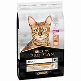 PRO PLAN® DERMA CARE pour chat adulte. Sac avec image de chat. Texte: ADULT, 1+.