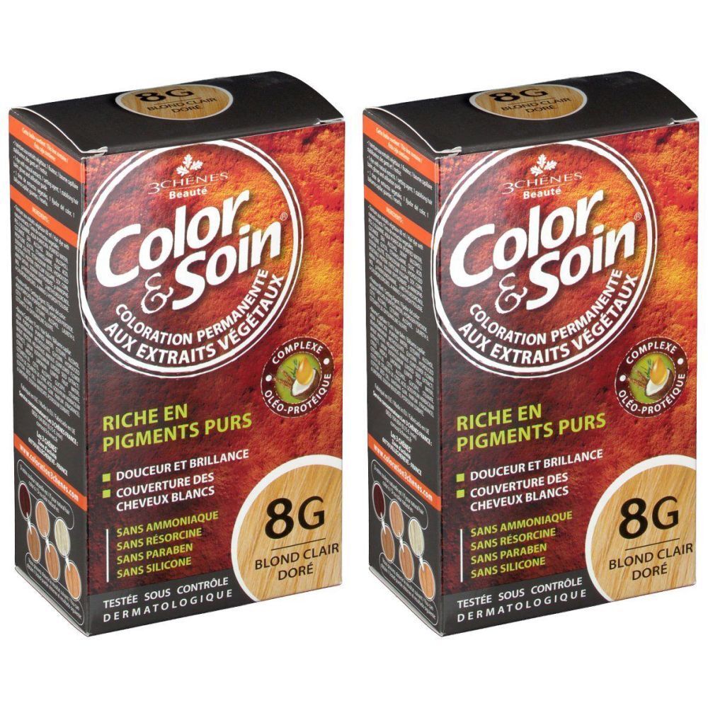 Les 3 Chênes Color & Soin Coloration 8G blond clair doré