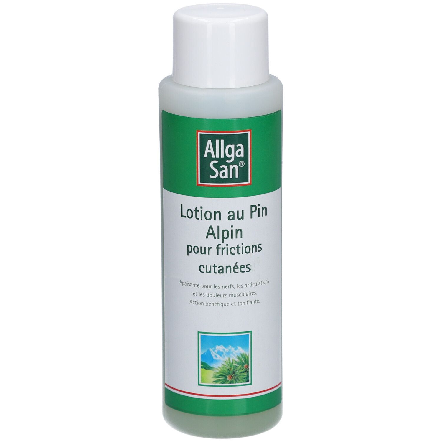 Allga San® Alpen-Latschenkiefer Lotion bei Muskelverspannung & Reibung