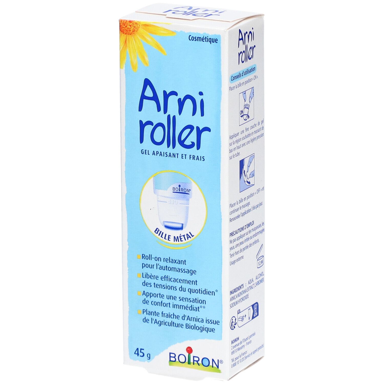 Boiron Arni Roller Gel Apaisant et Frais