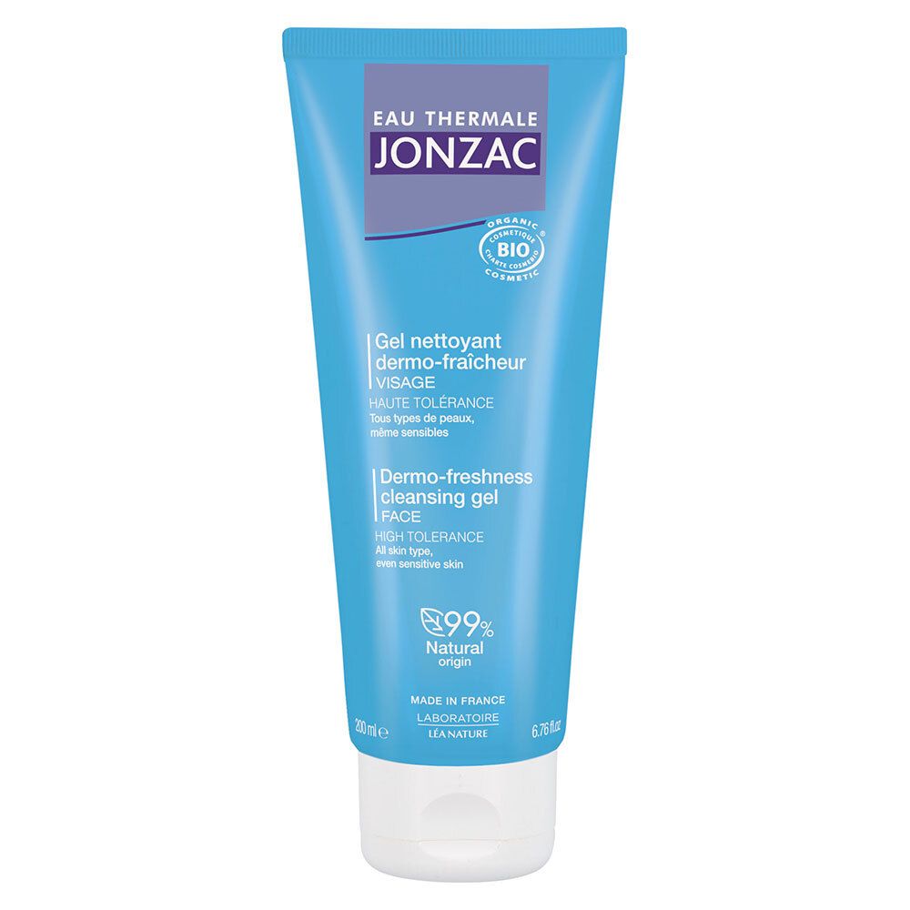 Jonzac Gel Nettoyant Dermo-Rafraîchissant Visage Bio