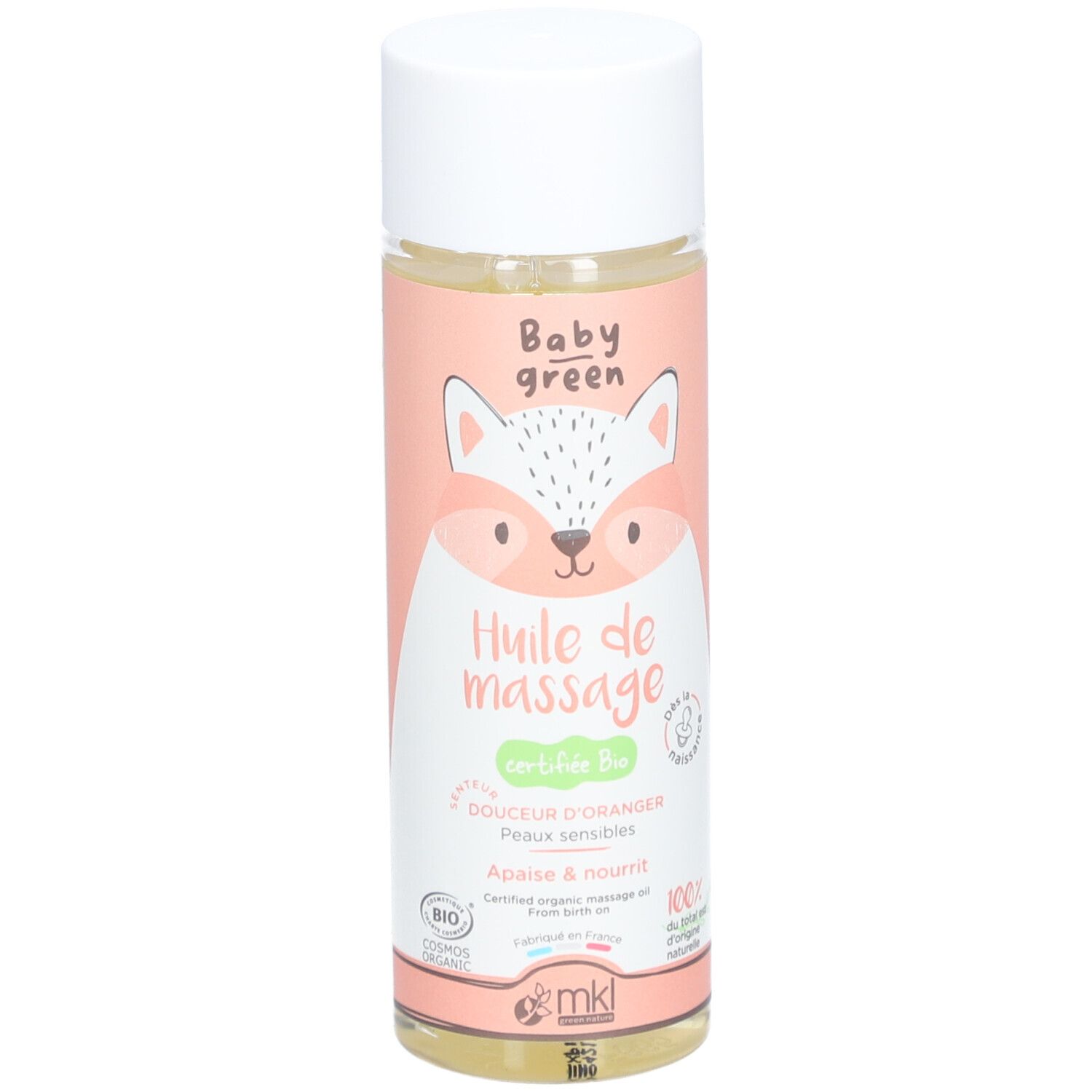MKL Baby Green Huile de Massage