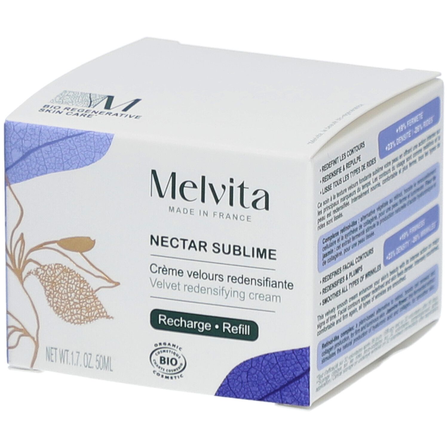 Melvita Nectar Sublime Crème Velours Redensifiante Recharge