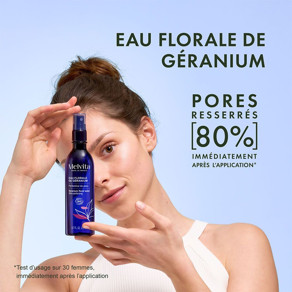 Melvita EAU Florale Geranium 200Ml 200 ml Lösung
