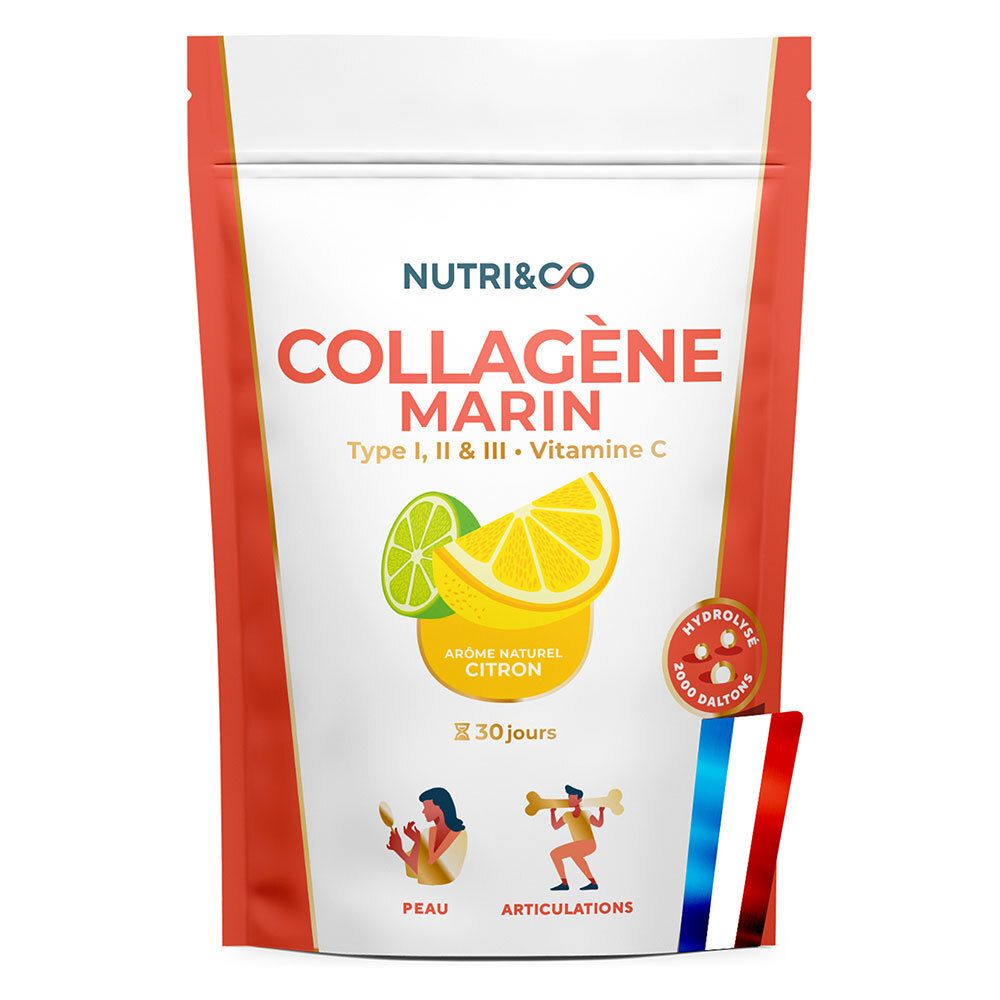 Nutri&Co Marines Kollagen Zitronenaroma
