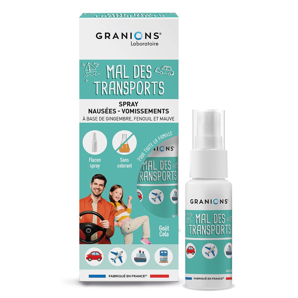 Granions Kid Mal Des Transports Spray