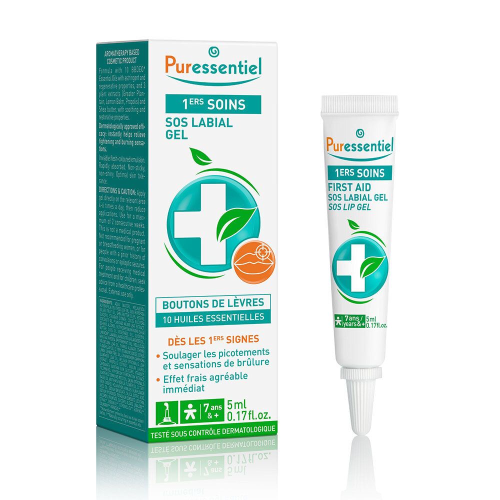 Puressentiel SOS Labial GEL 5ML 5 ml Gel