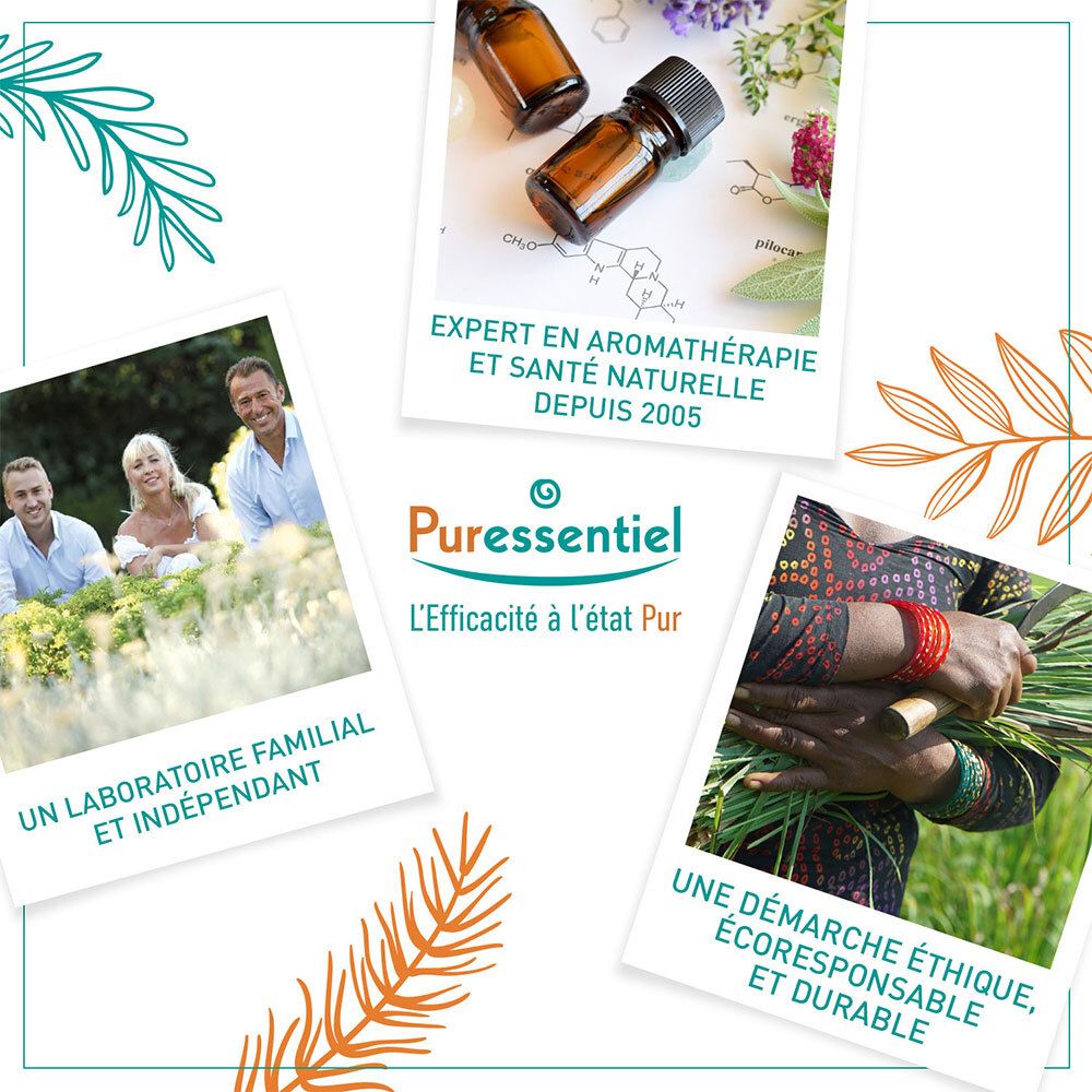 Puressentiel: Laboratoire familial, expert en aromathérapie, démarche éthique et durable.