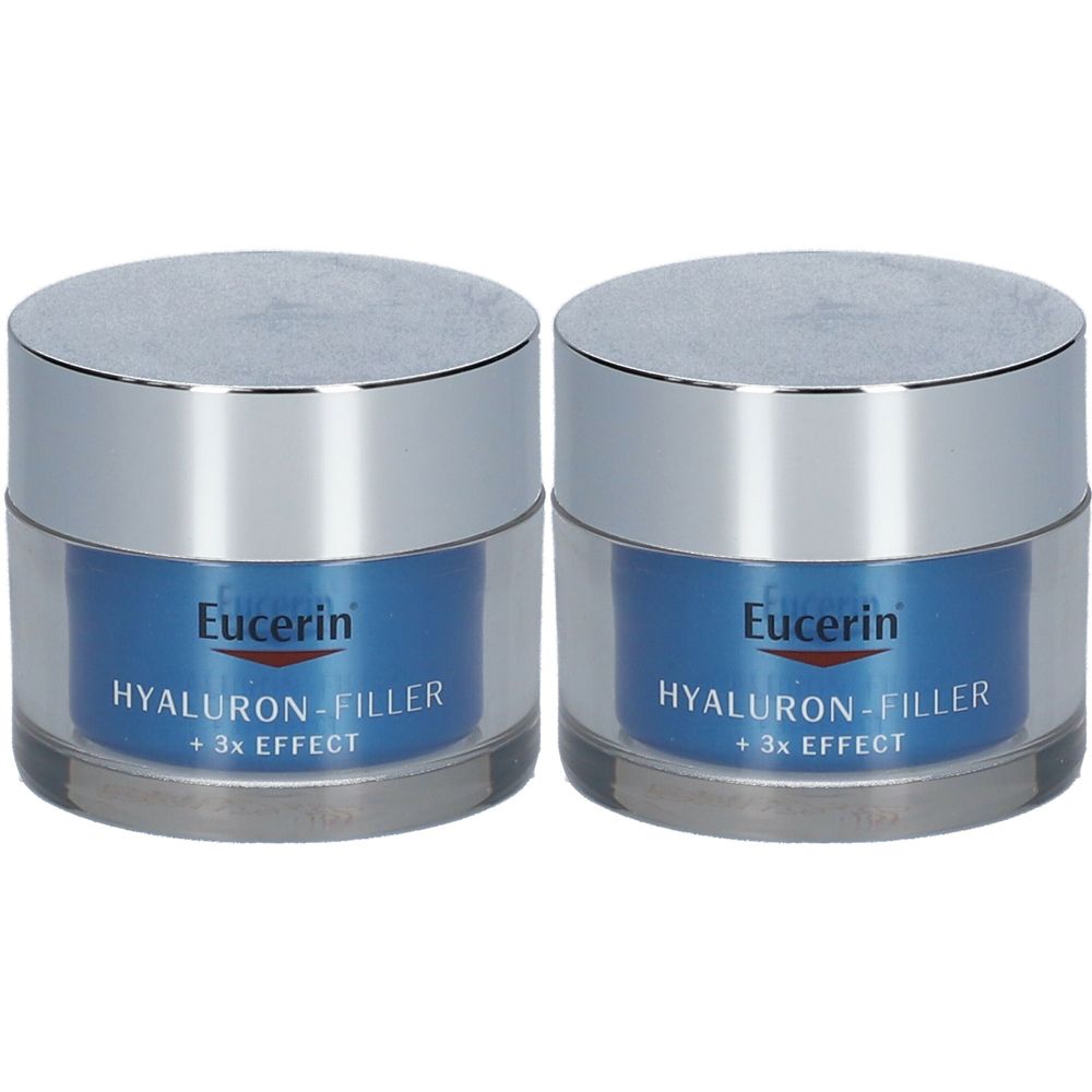 Eucerin® Hyaluron-Filler + 3x Effect Soin de Nuit Booster d'Hydratation