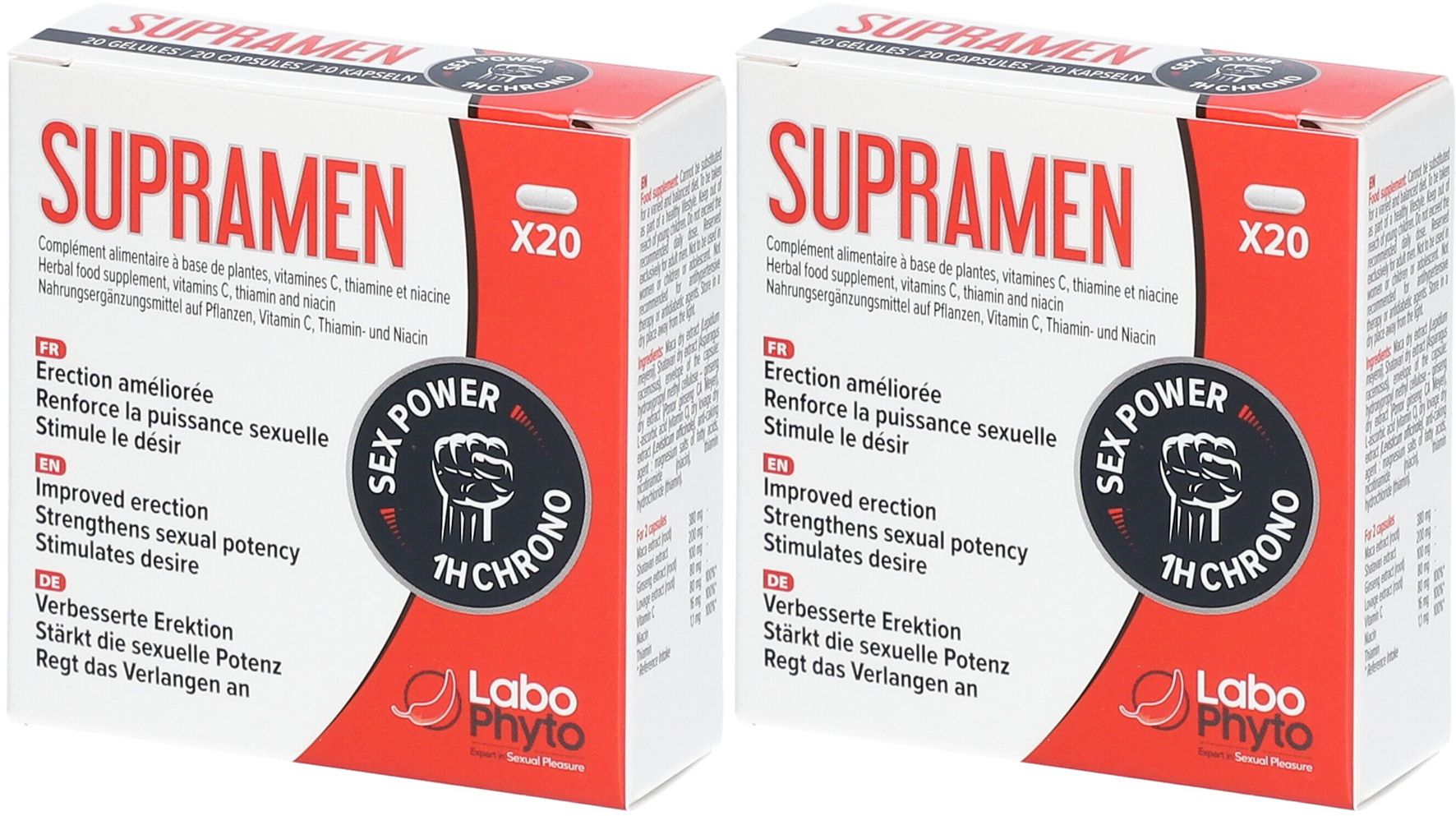 Labophyto Supramen Erection améliorée